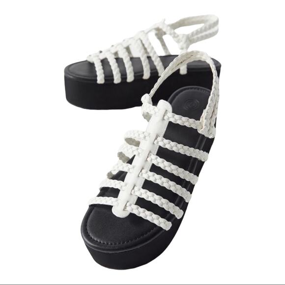 Urban Outfitters Braided Platform Sandal - Picture 1 of 8
